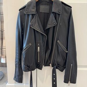 Classic Black Leather Jacket